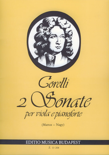 Arcangelo Corelli: 2 szonáta brácsára, zongorakísérettel