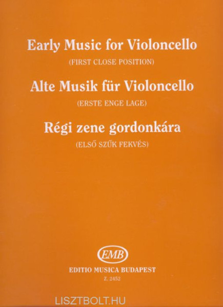 Régi zene gordonkára (első szűk fekvés)  - Átiratok a XVII-XVIII. század muzsikájából