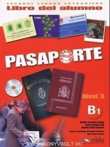 Pasaporte Nivel 3 B1 Libro del Alumno + Audio CD