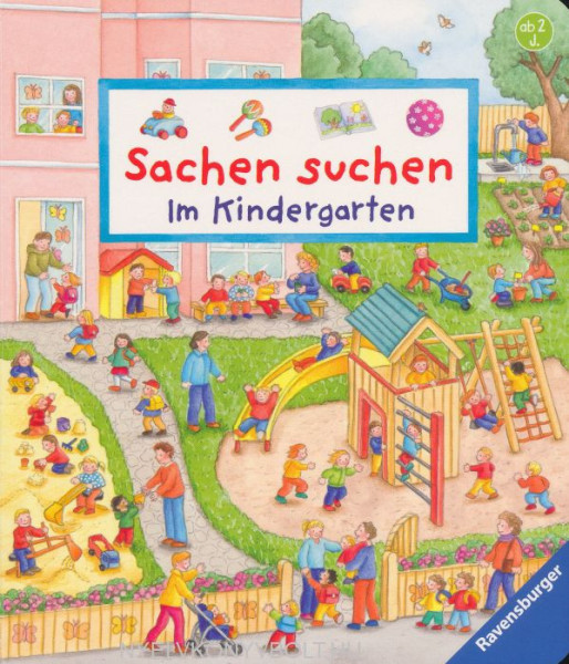 Sachen suchen: Im Kindergarten