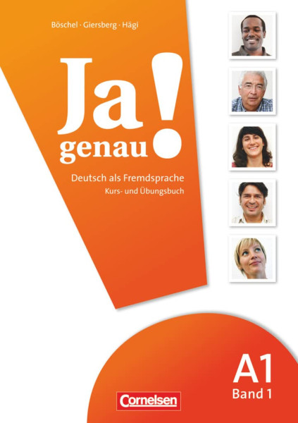 Ja genau! A1 Band 1 Kurs- und Übungsbuch mit Lösungen und Audio-CD