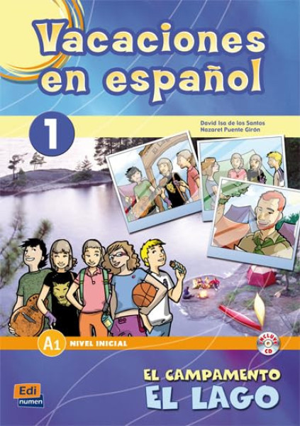 Vacaciones en Espanol 1 nivel inicial A1 Libro incluye CD