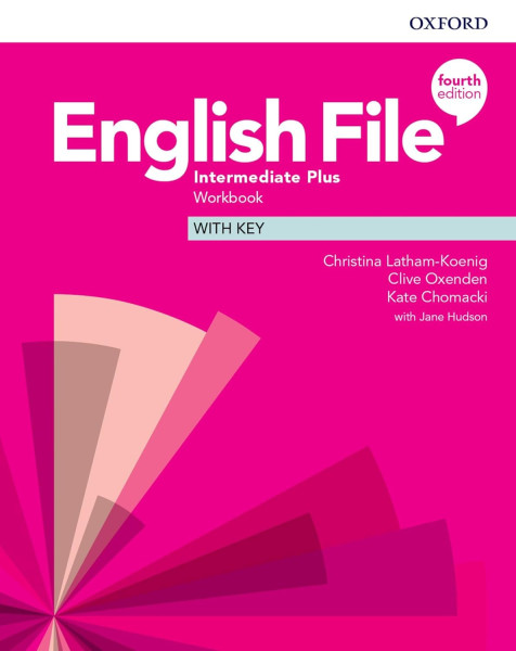 English File 4th Edition Intermediate Plus Workbook with Key