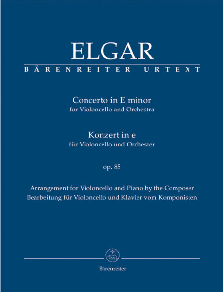 Edward Elgar: Concerto for violoncello (gordonkára, zongorakísérettel)