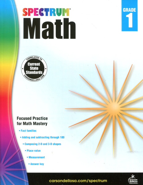 Spectrum Math Grade 1