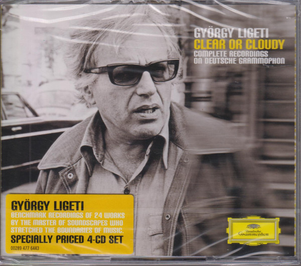 Ligeti György: Clear or Cloudy - Complete recordings on Deutsche Grammophon - 4 CD