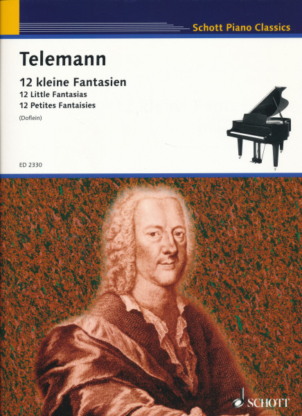 Georg Philipp Telemann: 12 kleine Fantasien - zongorára