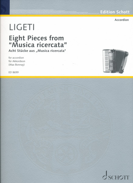 Ligeti György: Eight Pieces from ''Musica ricercata'' - harmonikára