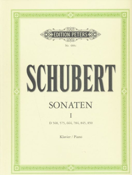 Franz Schubert: Sonatas 1.