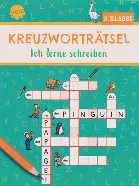 Kreuzworträtsel - Ich lerne schreiben 2