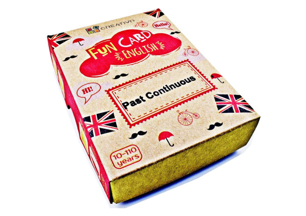 Fun Card English: Past Continuous