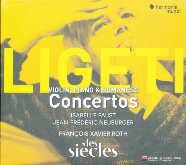 Ligeti György: Violin Concerto, Concert Romanesc, Piano Concerto