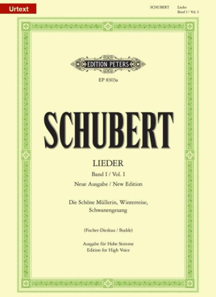 Franz Schubert: Lieder I. hohe (neue Ausgabe)