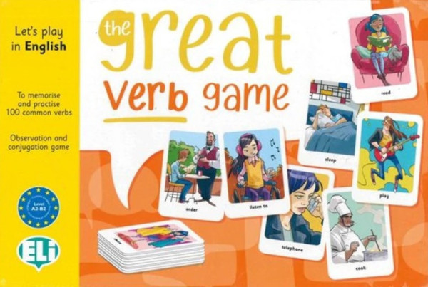 ELI Language Games: The Great Verb Game (Társasjáték)