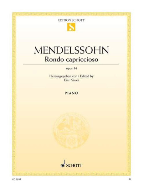Felix Mendelssohn: Rondo Capriccioso op. 14 - zongorára