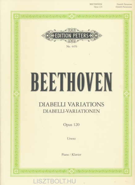 Ludwig van Beethoven: Diabelli-Variationen zongorára op. 120