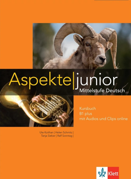 Aspekte junior B1 plus Kursbuch + Audio MP3 CD
