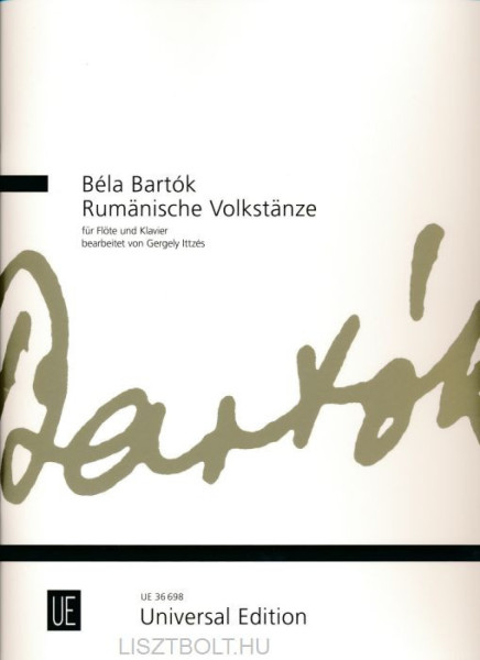 Bartók Béla: Rumänische Volkstänze - fuvolára, zongorakísérettel