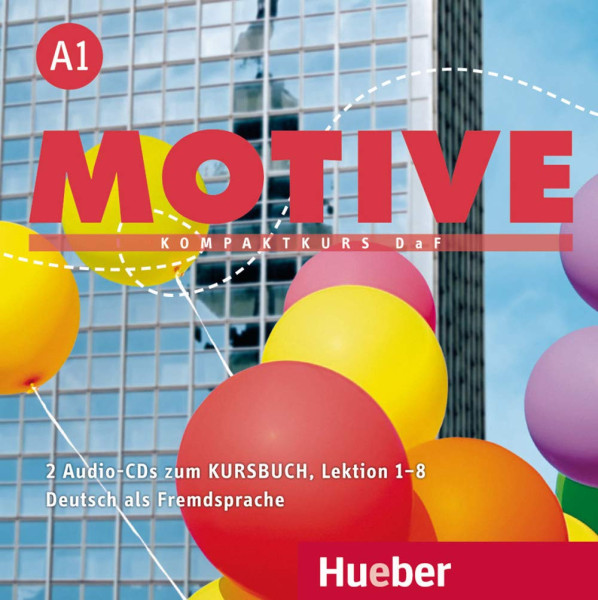 Motive A1 Kompaktkurs DaF - 2 Audio-CDs zum Kursbuch, Lektion 1-8