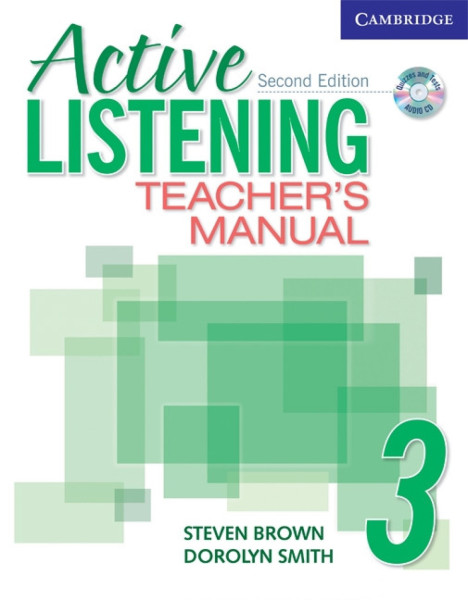 Active Listening 3 Teacher's Manual with Audio CD 2nd Edition