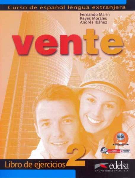 Vente 2 Libro de ejercicios Audio material desdcargable