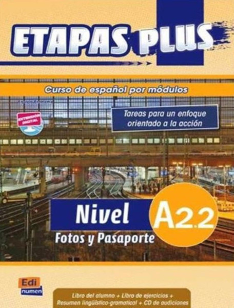 Etapas Plus A2.2 - Libro del alumno+Libro de ejercicios+gramatical+CD