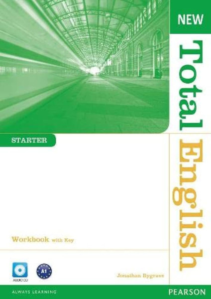 New Total English Starter Workbook with Key and Audio CD