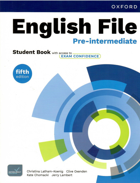 English File 5th edition Pre-intermediate Student Book with access to Skills Confidence