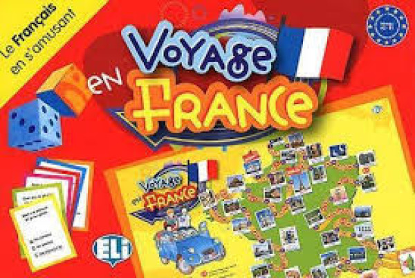 Voyage en France - Le Francais en s'amusant (Társasjáték)
