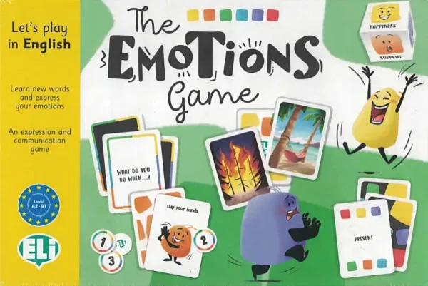 The Emotions Game - Let's Play in English (Társasjáték)