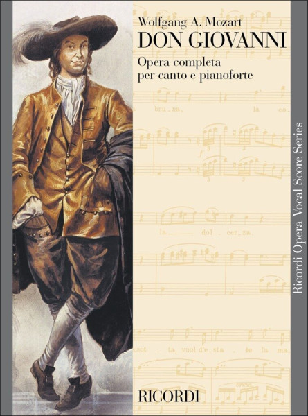 Wolfgang Amadeus Mozart: Don Giovanni - zongorakivonat (olasz)
