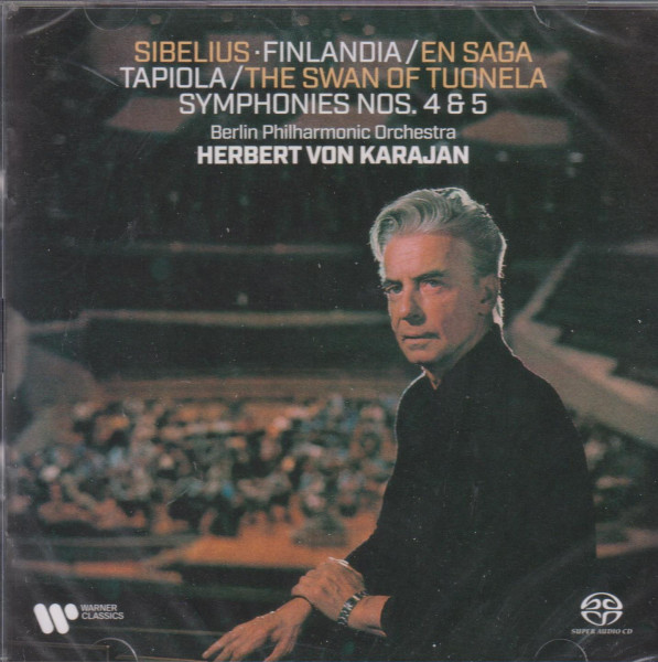 Jean Sibelius: Finlandia, En Saga, Tapiola, The Swan of Tuonela, Symphony 4&5 - 2 SACD