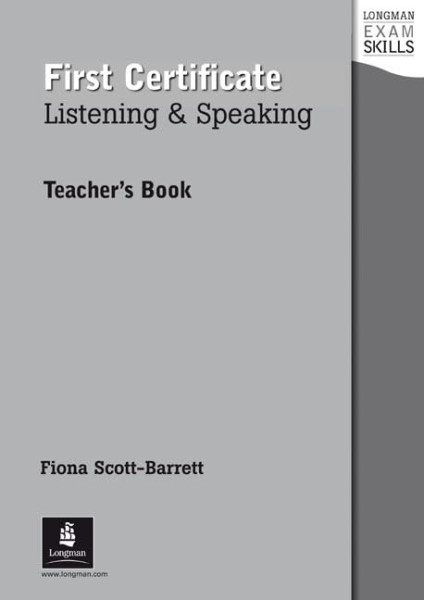 LES First Certificate Listening & Speaking Teacher's Book