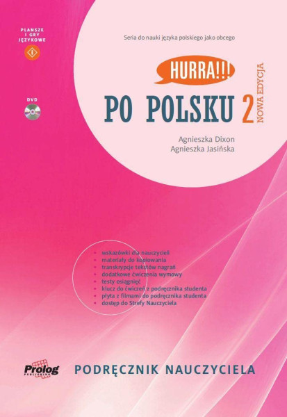 Hurra!!! Po Polsku 2 Podręcznik nauczyciela. Nowa Edycja (filmy online, bez płyty DVD)