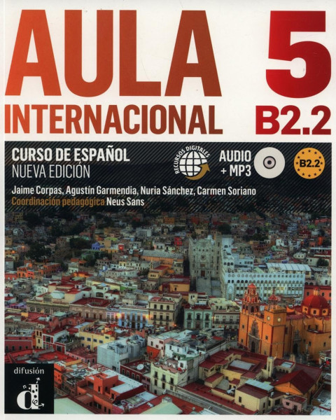 Aula Internacional 5 B2.2 Libro del Alumno + Audio MP3 Nueva Edición