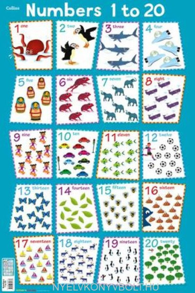Children's Poster - Numbers 1-20