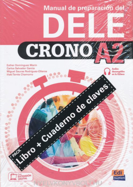 Manual de preparación del Dele Crono A2 (Libro + Cuaderno de claves) pack