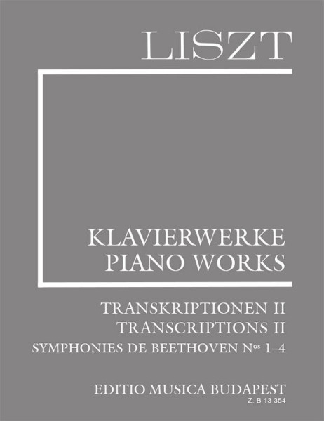 Liszt Ferenc: Transkriptionen 2. (fűzött)