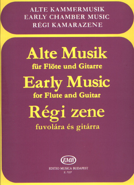 Régi zene fuvolára és gitárra
