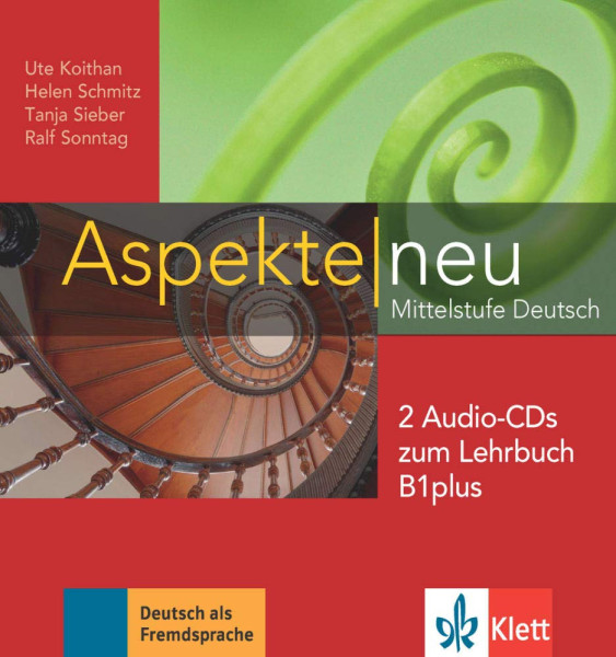 Aspekte neu B1 plus – Mittelstufe Deutsch – 2 Audio-CDs zum Lehrbuch