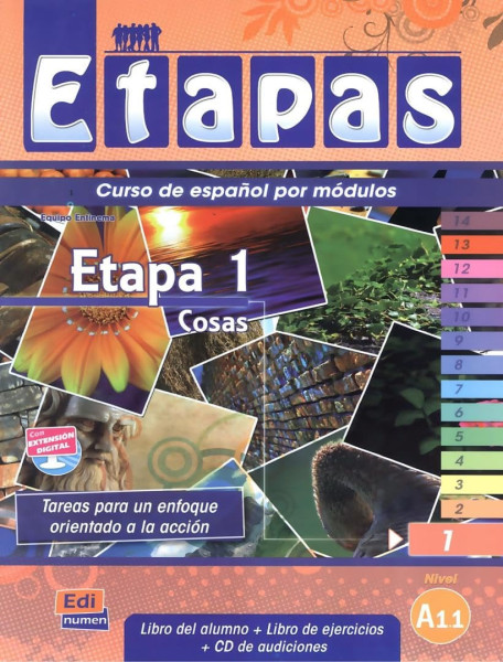 Etapas Etapa 1 - Cosas - Libro del Alumno+Libro de Ejercicios+Audio CD