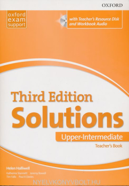 Solutions 3rd Edition Upper-Intermediate Teacher's Book with Teacher's Resource Disk and Workbook Audio