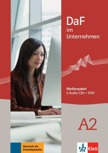 DaF im Unternehmen A2 Medienpaket (2 Audio CD + DVD)