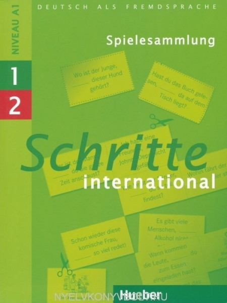 Schritte International 1-2 niveau A1 Spielesammlung
