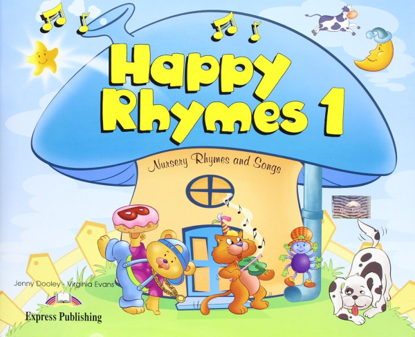 Happy Rhymes 1 Pupil's Pack (Story Book + Audio CD + DVD Video)