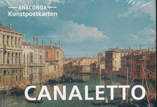 Canaletto - 18 Kunstpostkarten