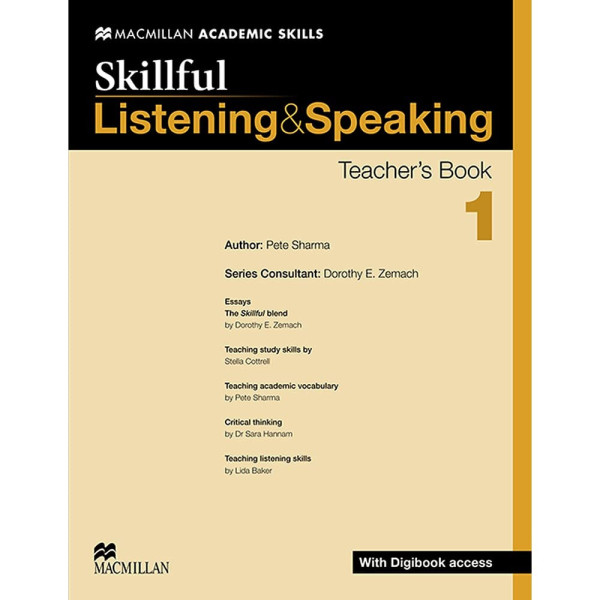 Skillful Listening & Speaking Teacher's Book 1 with Digibook access