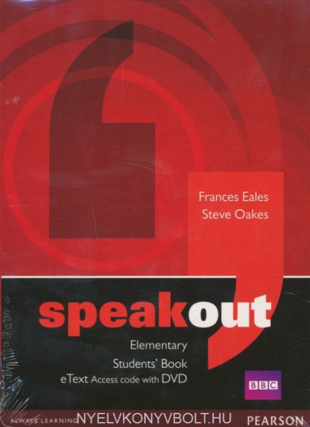 Speakout Elementary Student's Book eText Access code with DVD