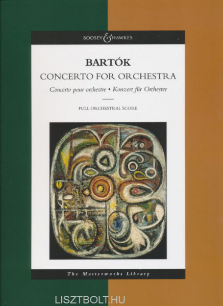 Bartók Béla: Concerto - partitúra