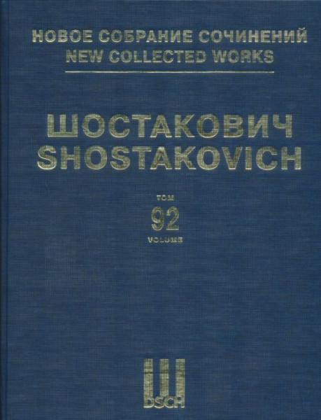 Dmitri Shostakovich: Songs (mezzo)